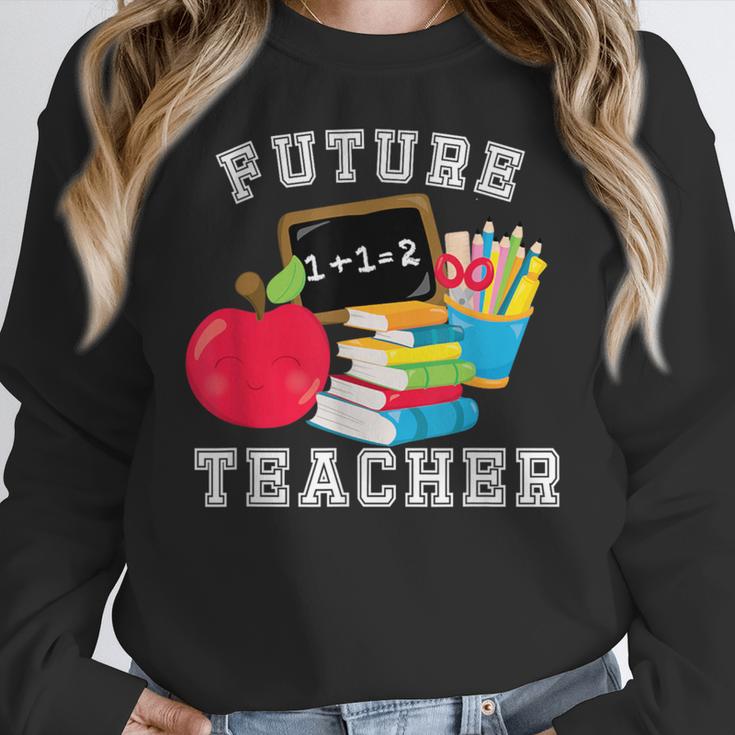 Future Teacher Costume For Adults And Kids T-Shirt Women Crewneck Sweatshirt, Future Teacher Gifts, funny design Future Teacher Costume For Adults And Kids T-Shirt Women Crewneck Sweatshirt, Future Teacher Gifts, funny design