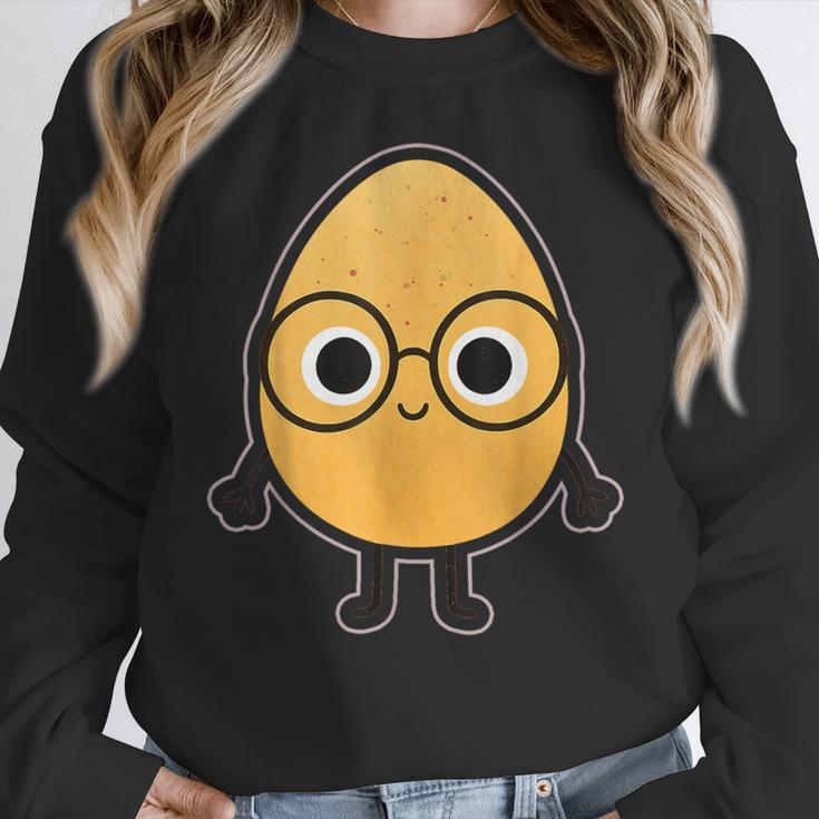 Good Egg Teacher Halloween Costume The Smart Cookie Women Crewneck Sweatshirt, funny design Good Egg Teacher Halloween Costume The Smart Cookie Women Crewneck Sweatshirt, funny design