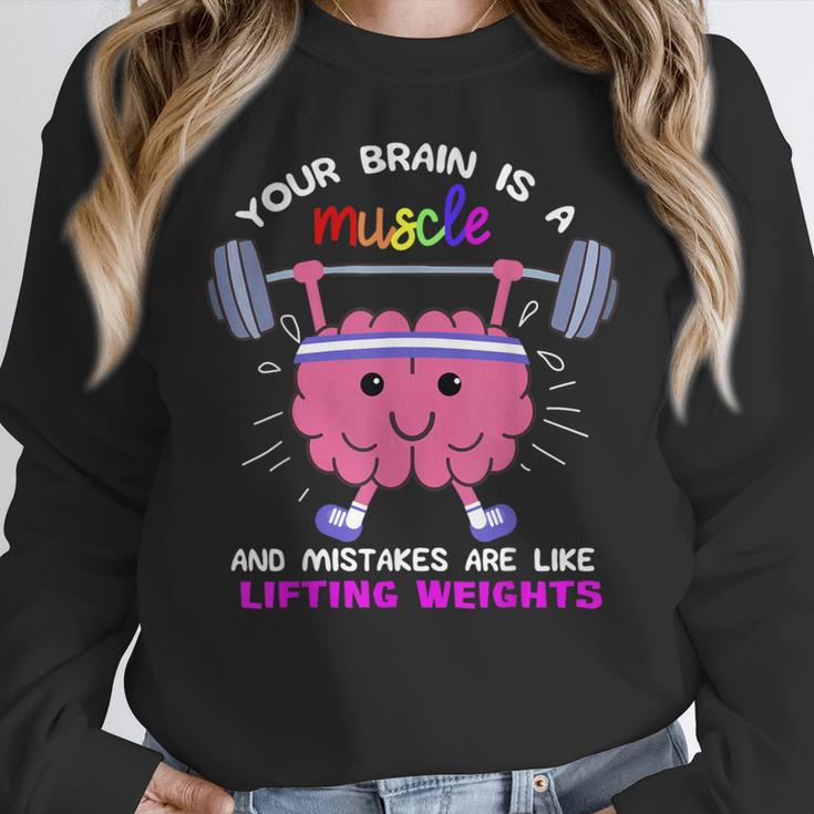 Growth Mindset Teacher Shirt Inspirational Shirts Women Crewneck Sweatshirt, funny design