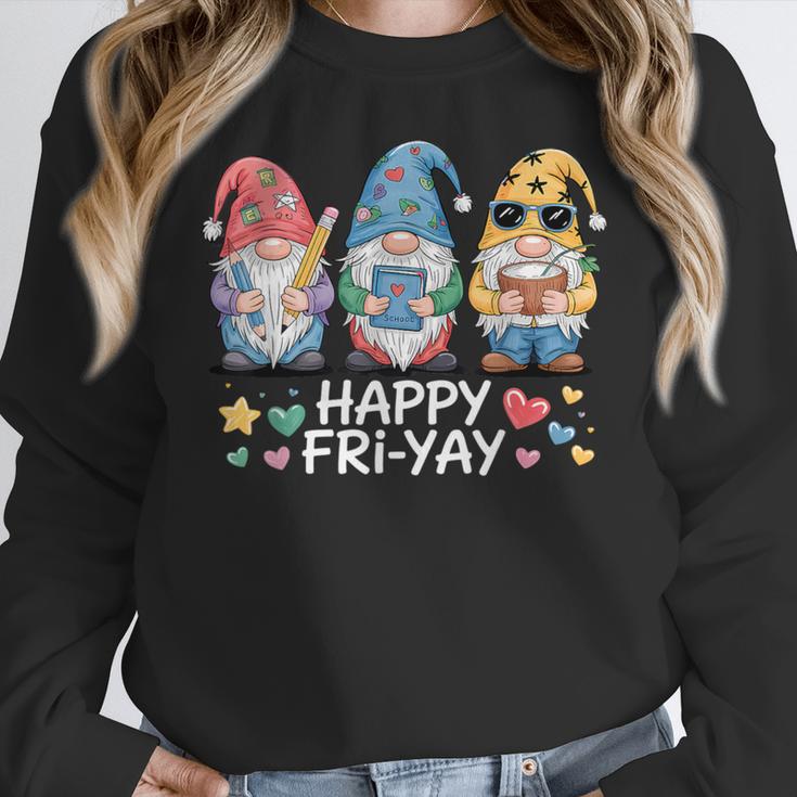 Happy Fri-Yay Teacher Fry Yay Friday Weekend Fri-Yay Women Crewneck Sweatshirt, funny design Happy Fri-Yay Teacher Fry Yay Friday Weekend Fri-Yay Women Crewneck Sweatshirt, funny design