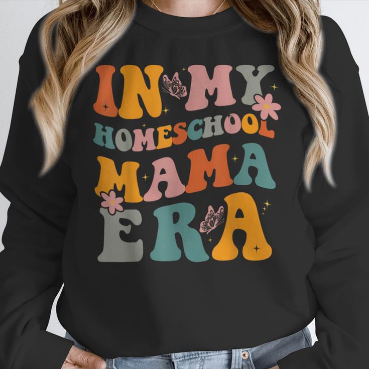 In My Homeschool Mama Era Mom Teacher Women Crewneck Sweatshirt, funny design In My Homeschool Mama Era Mom Teacher Women Crewneck Sweatshirt, funny design