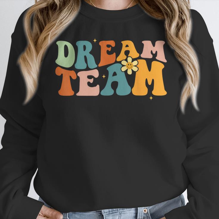Last Day Of School Back To School Dream-Team Teacher Kids Women Crewneck Sweatshirt, funny design Last Day Of School Back To School Dream-Team Teacher Kids Women Crewneck Sweatshirt, funny design
