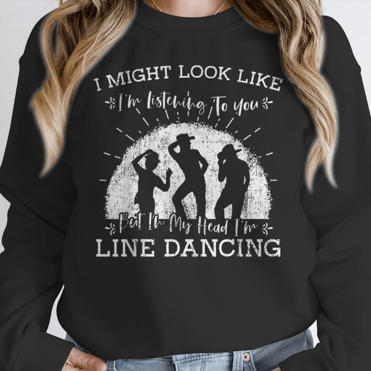 Line Dancing Choreographer Dance Teacher Group Performer Men Women Girls Kids Women Crewneck Sweatshirt, funny design Line Dancing Choreographer Dance Teacher Group Performer Men Women Girls Kids Women Crewneck Sweatshirt, funny design