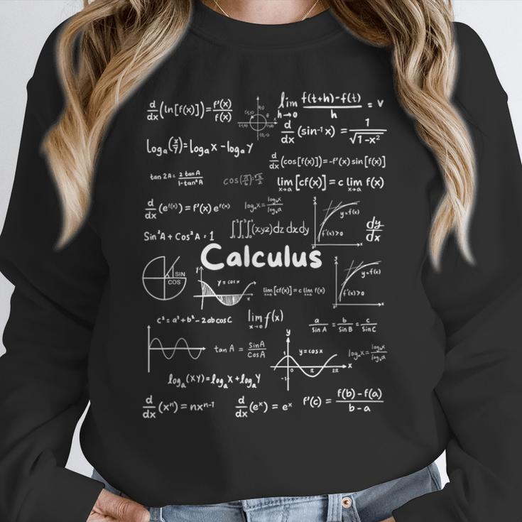 Mastering Essential Calculus Formulas Math Genius Teacher Women Crewneck Sweatshirt, funny design Mastering Essential Calculus Formulas Math Genius Teacher Women Crewneck Sweatshirt, funny design
