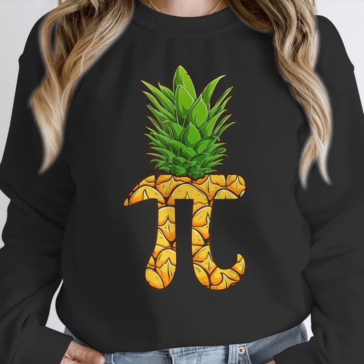 Math Teacher Hawaiian Shirts Pineapple Pi Day Symbol Women Crewneck Sweatshirt, funny design Math Teacher Hawaiian Shirts Pineapple Pi Day Symbol Women Crewneck Sweatshirt, funny design