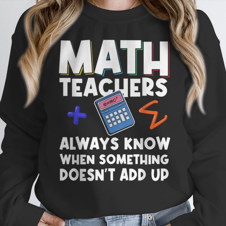 Mathematics Teachers Math Teacher For Men Women Women Crewneck Sweatshirt, funny design Mathematics Teachers Math Teacher For Men Women Women Crewneck Sweatshirt, funny design