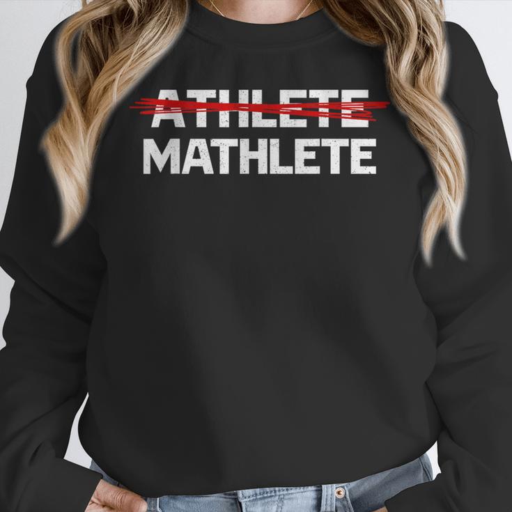 Mathlete For Math Team Students Algebra Math Teacher Women Crewneck Sweatshirt, funny design Mathlete For Math Team Students Algebra Math Teacher Women Crewneck Sweatshirt, funny design