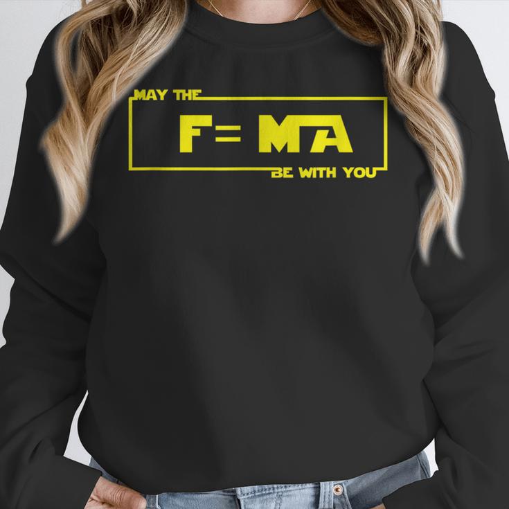 May The Fma Be With You Science Teacher Tshirts For Men Women Women Crewneck Sweatshirt, Science Teacher Gifts, funny design