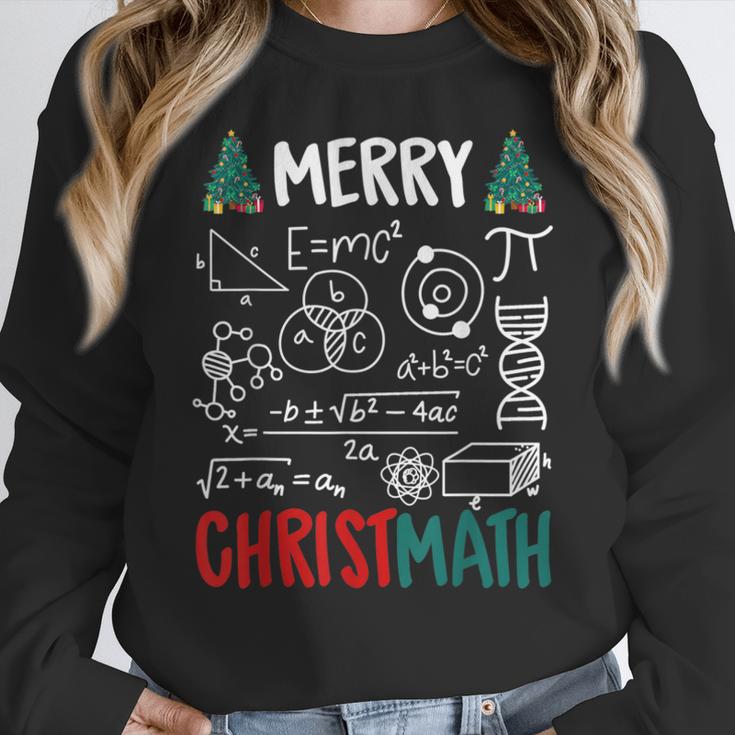 Merry Christmath – Math Christmas For Math Teacher For Men Women Kids Women Crewneck Sweatshirt, funny design