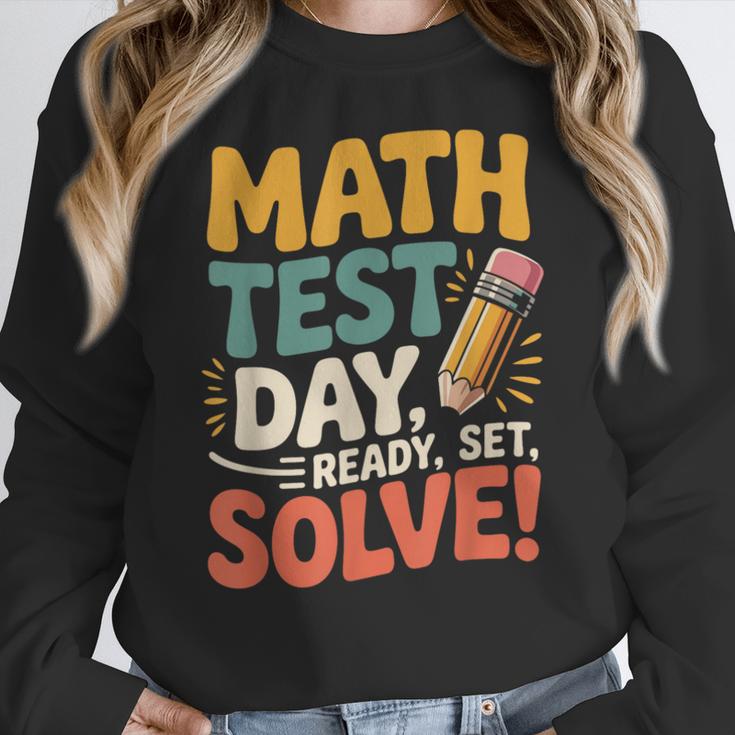 Motivational Math Test Day Shirt Testing Shirts For Teachers Women Crewneck Sweatshirt, funny design Motivational Math Test Day Shirt Testing Shirts For Teachers Women Crewneck Sweatshirt, funny design