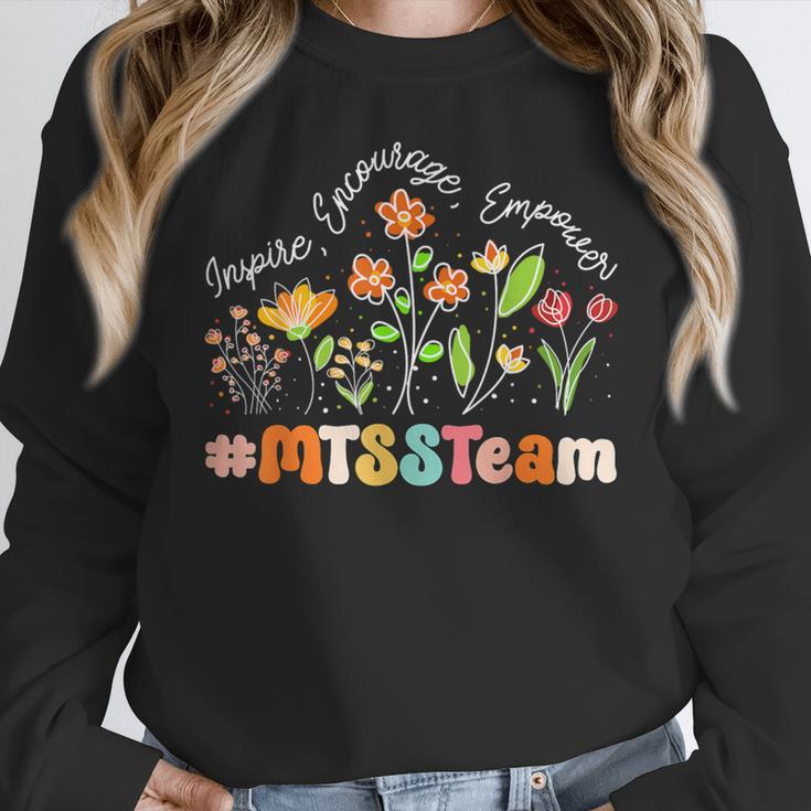 MTSS Team Appreciation Week Teacher Back To School Women Crewneck Sweatshirt, funny design MTSS Team Appreciation Week Teacher Back To School Women Crewneck Sweatshirt, funny design