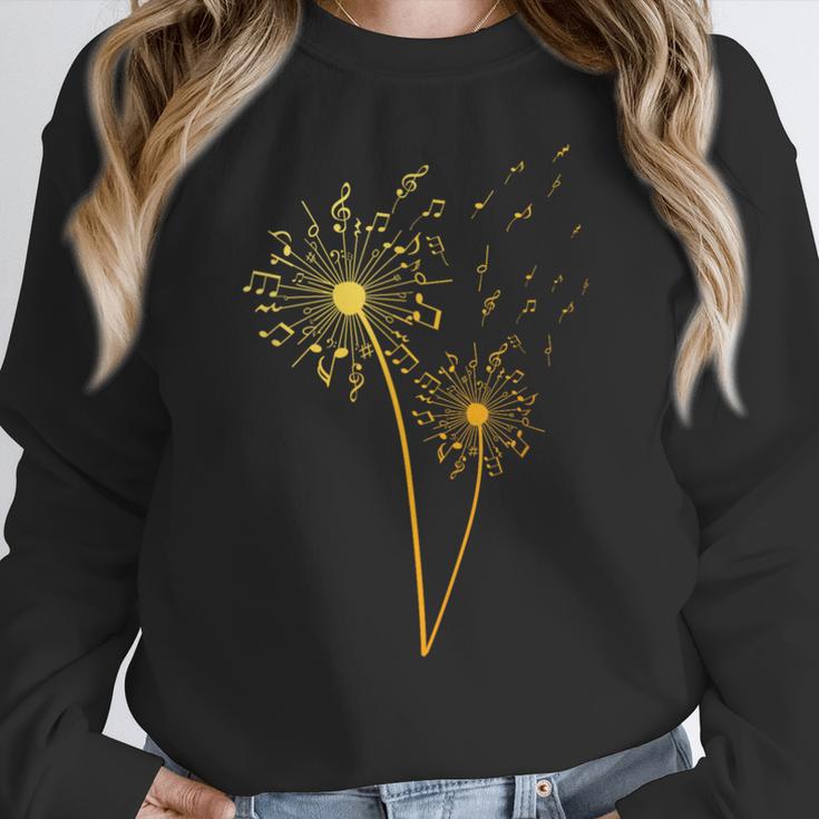 Music Note For Men Women Music Teacher Music Lover Women Crewneck Sweatshirt, funny design