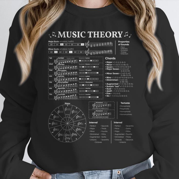 Music Theory Music Teacher Musician Learning School Women Crewneck Sweatshirt, funny design Music Theory Music Teacher Musician Learning School Women Crewneck Sweatshirt, funny design