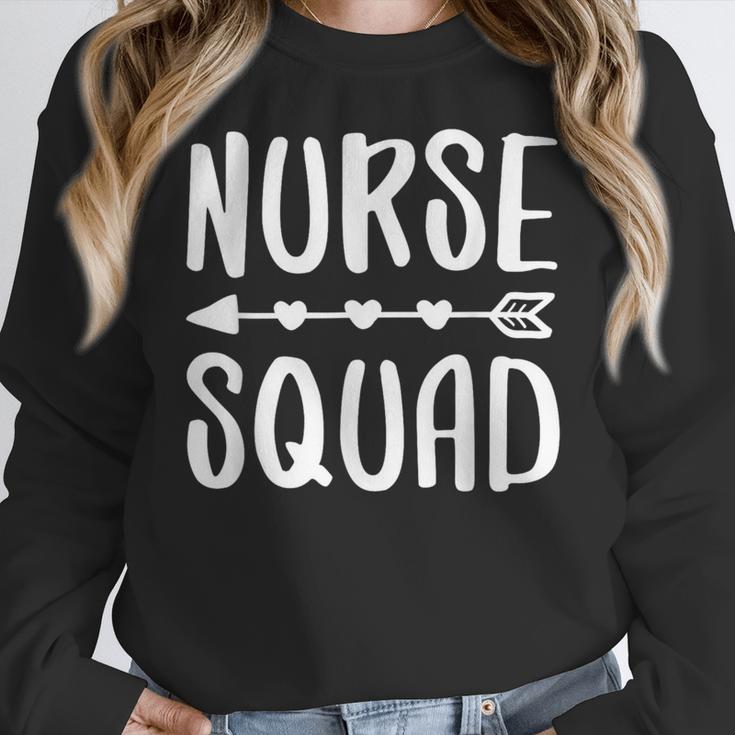 Nurse Squad Shirt Teacher Student Nursing Team For Men Women Girls Kids Women Crewneck Sweatshirt, funny design Nurse Squad Shirt Teacher Student Nursing Team For Men Women Girls Kids Women Crewneck Sweatshirt, funny design