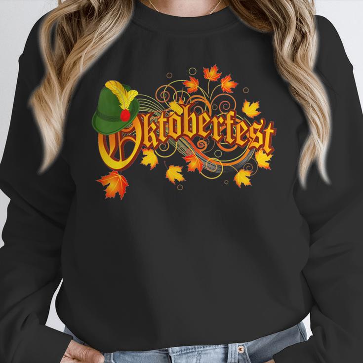 Oktoberfest German Beer Festival October Women Crewneck Sweatshirt, funny design