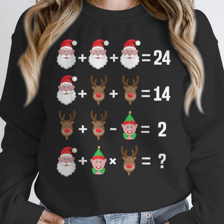 Order Of Operations Math Teacher Christmas Women Crewneck Sweatshirt, funny design Order Of Operations Math Teacher Christmas Women Crewneck Sweatshirt, funny design