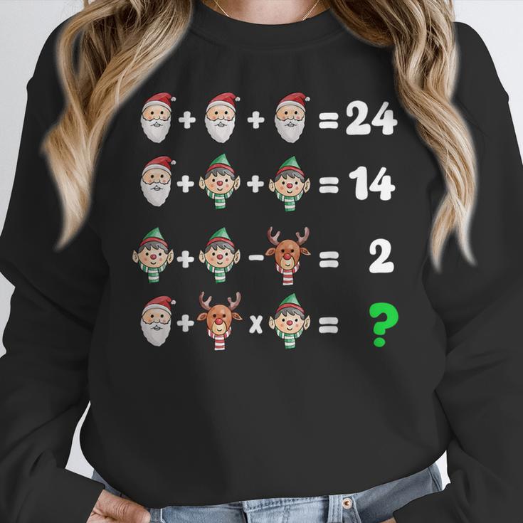 Order Of Operations Quiz Christmas Math Teacher Xmas Math Women Crewneck Sweatshirt, funny design Order Of Operations Quiz Christmas Math Teacher Xmas Math Women Crewneck Sweatshirt, funny design