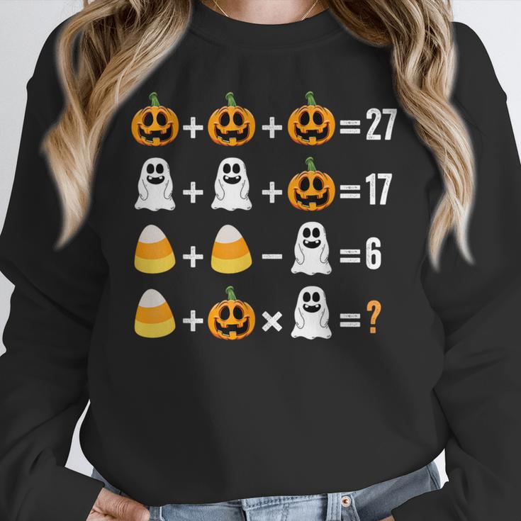 Order Of Operations Quiz Pumpkin Halloween Math Teacher Women Crewneck Sweatshirt, funny design Order Of Operations Quiz Pumpkin Halloween Math Teacher Women Crewneck Sweatshirt, funny design