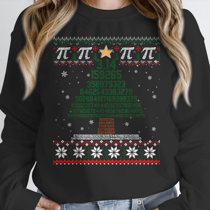 Pi Tree Christmas Math Teacher Ugly Sweater Men Women Kids Women Crewneck Sweatshirt, funny design Pi Tree Christmas Math Teacher Ugly Sweater Men Women Kids Women Crewneck Sweatshirt, funny design
