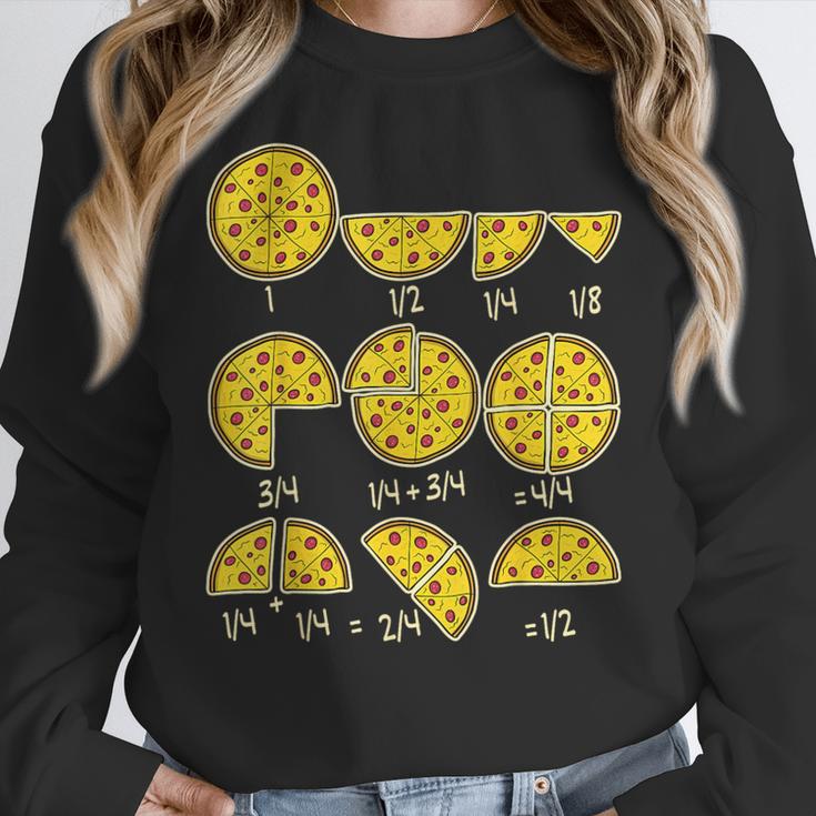 Pizza Salami Cheese Quick Math Fractions Math Teachers For Men Women Girls Kids Women Crewneck Sweatshirt, funny design Pizza Salami Cheese Quick Math Fractions Math Teachers For Men Women Girls Kids Women Crewneck Sweatshirt, funny design