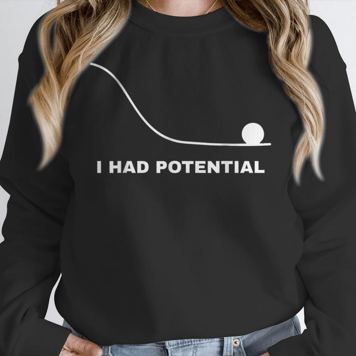 I Had Potential Physics Science Physics Teachers Students Women Crewneck Sweatshirt, Science Teacher Gifts, funny design I Had Potential Physics Science Physics Teachers Students Women Crewneck Sweatshirt, Science Teacher Gifts, funny design