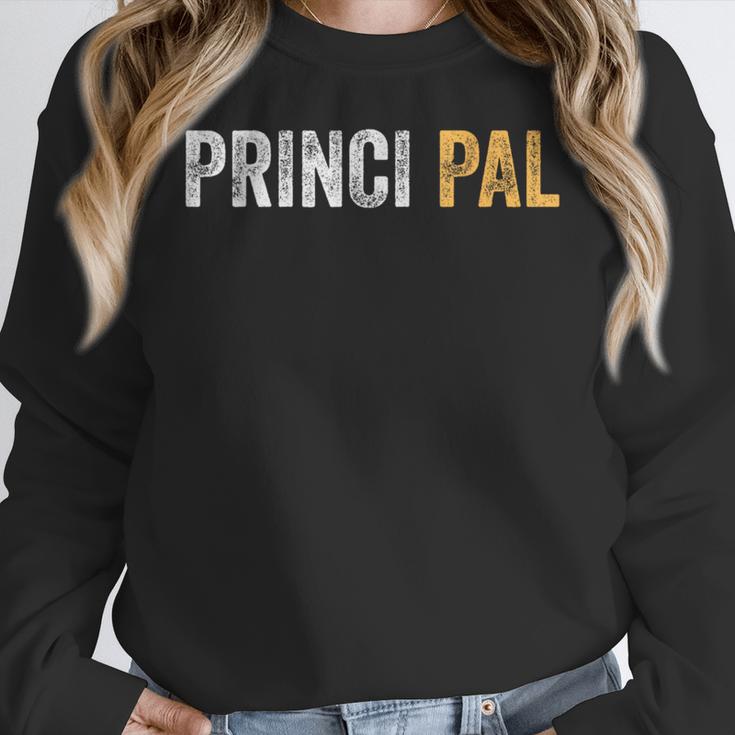 Principal School Teacher Friend Men Women Women Crewneck Sweatshirt, Friend Gifts, funny design Principal School Teacher Friend Men Women Women Crewneck Sweatshirt, Friend Gifts, funny design