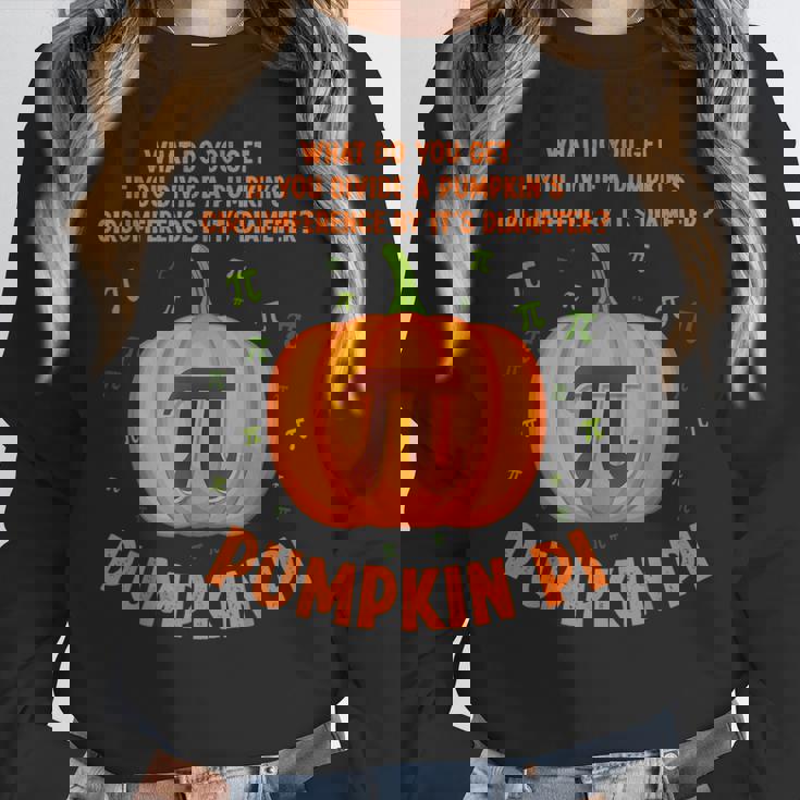 Pumpkin Pie Pi Math Teacher Shirt Halloween Men Adult Women Crewneck Sweatshirt, funny design