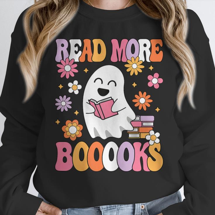 Read More Books Groovy Halloween Teacher Women Women Crewneck Sweatshirt, Groovy Teacher Gifts, funny design Read More Books Groovy Halloween Teacher Women Women Crewneck Sweatshirt, Groovy Teacher Gifts, funny design