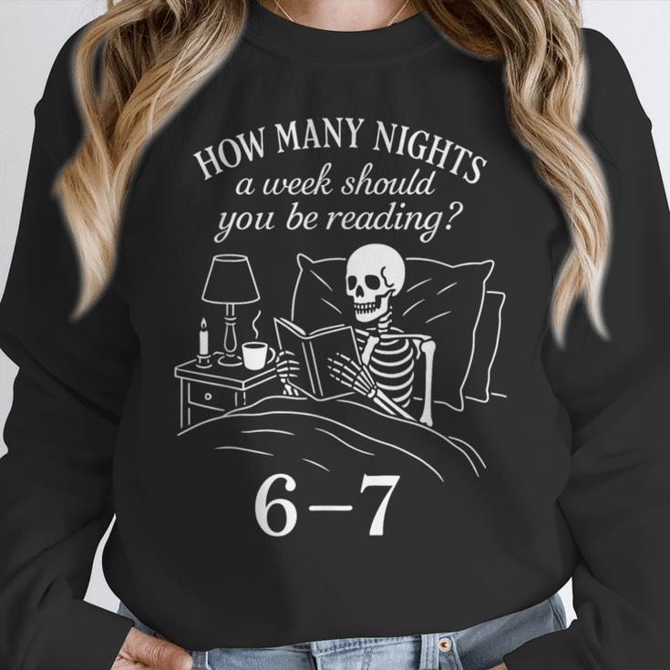 Reading 67 Meme English Teacher 67 Book Lover Humor Women Crewneck Sweatshirt, English Teacher Gifts, funny design Reading 67 Meme English Teacher 67 Book Lover Humor Women Crewneck Sweatshirt, English Teacher Gifts, funny design