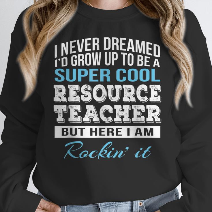 Resource Teacher Tshirt Men Women Women Crewneck Sweatshirt, funny design Resource Teacher Tshirt Men Women Women Crewneck Sweatshirt, funny design