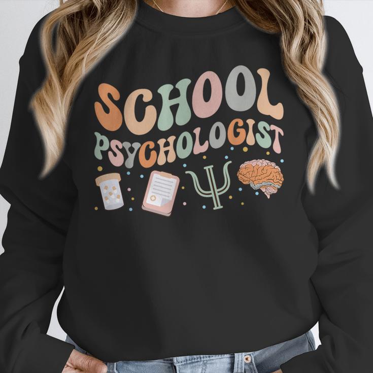 School Psychologist Teacher Psychology School Psychologist Women Crewneck Sweatshirt, funny design School Psychologist Teacher Psychology School Psychologist Women Crewneck Sweatshirt, funny design
