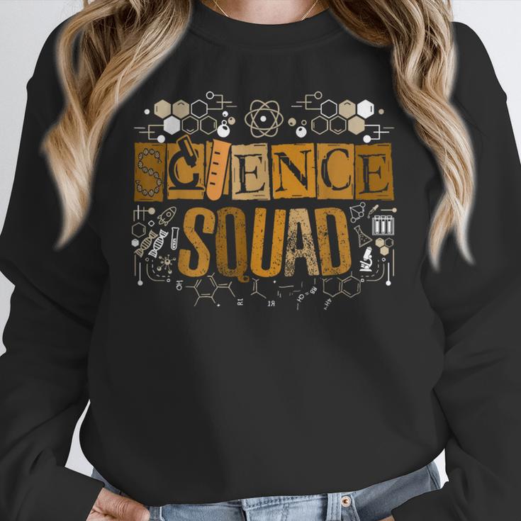 Science Squad Teacher STEM Chemistry Biology Physics Women Crewneck Sweatshirt, Science Teacher Gifts, funny design Science Squad Teacher STEM Chemistry Biology Physics Women Crewneck Sweatshirt, Science Teacher Gifts, funny design