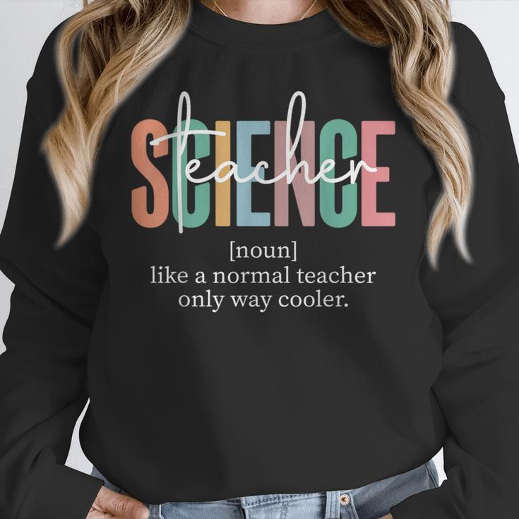Science Teacher Definition For Women & Men Women Crewneck Sweatshirt, Science Teacher Gifts, funny design Science Teacher Definition For Women & Men Women Crewneck Sweatshirt, Science Teacher Gifts, funny design