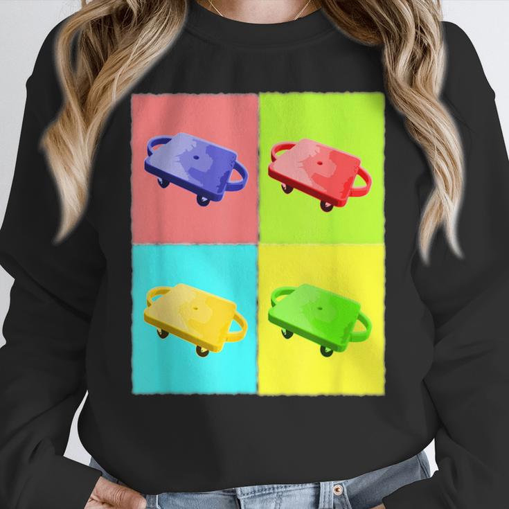 Scooter Physical Education PE Gym Teacher Women Crewneck Sweatshirt, Pe Teacher Gifts, funny design
