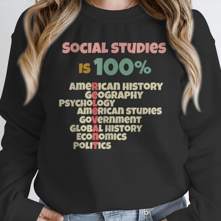Social Studies Is Relevant History Teacher History Buff Women Crewneck Sweatshirt, History Teacher Gifts, funny design Social Studies Is Relevant History Teacher History Buff Women Crewneck Sweatshirt, History Teacher Gifts, funny design