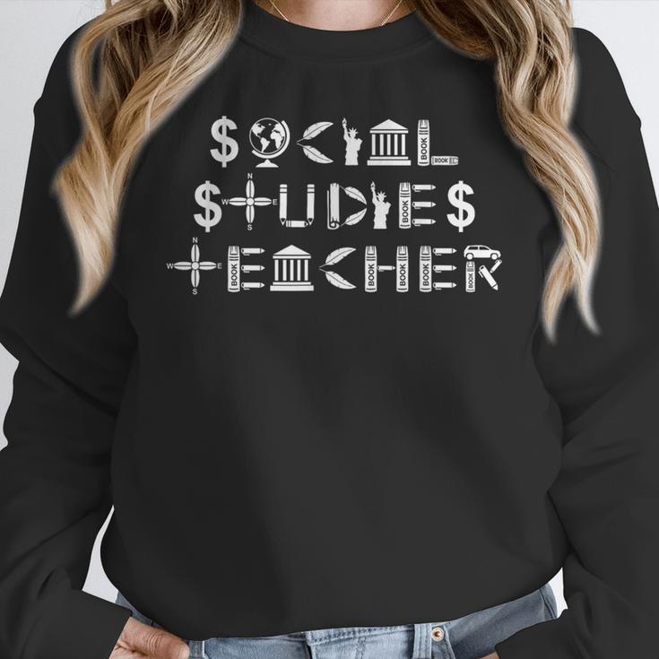 Social Studies Teacher Men Women T-Shirt Women Crewneck Sweatshirt, funny design Social Studies Teacher Men Women T-Shirt Women Crewneck Sweatshirt, funny design