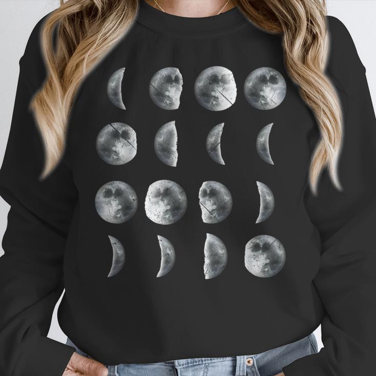 Space Science Student Teacher Leonard Moon Phases Men Women Kids Women Crewneck Sweatshirt, Science Teacher Gifts, funny design Space Science Student Teacher Leonard Moon Phases Men Women Kids Women Crewneck Sweatshirt, Science Teacher Gifts, funny design