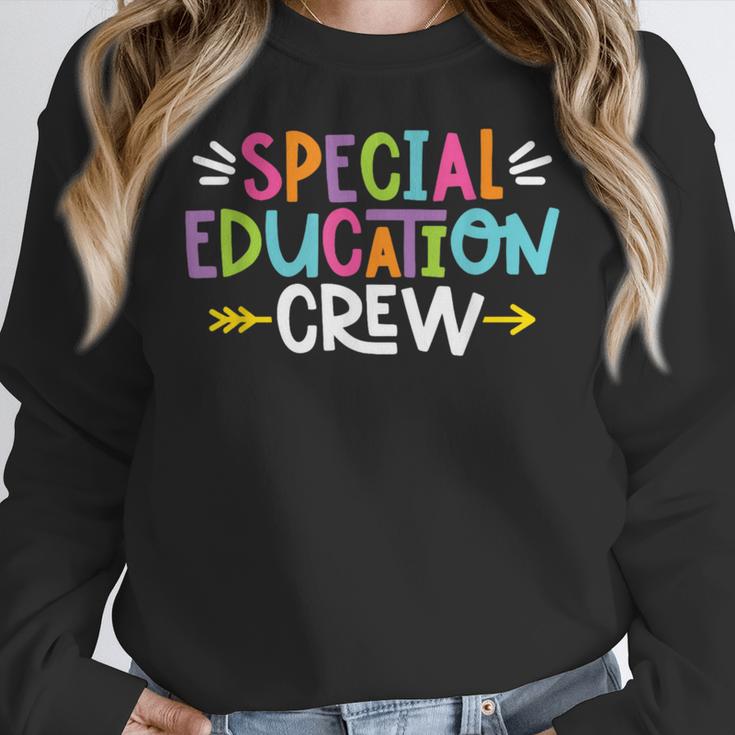 Special Educators Special Ed Teacher Special Education Crew Women Crewneck Sweatshirt, funny design Special Educators Special Ed Teacher Special Education Crew Women Crewneck Sweatshirt, funny design