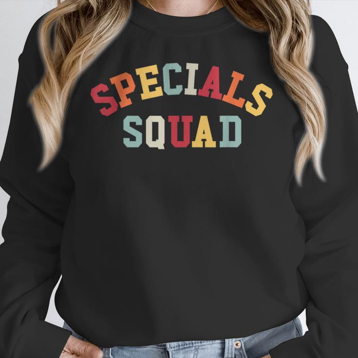 Specials Squad Co-Curricular Teachers Team For Men Women Women Crewneck Sweatshirt, funny design Specials Squad Co-Curricular Teachers Team For Men Women Women Crewneck Sweatshirt, funny design