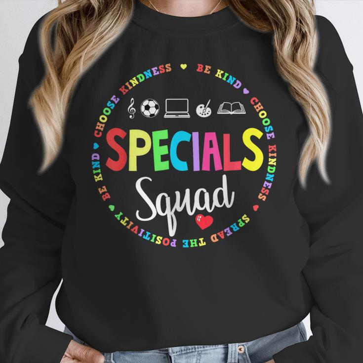 Specials Squad Teacher TRIBE Team Back To Primary School Men Women Girls Kids Women Crewneck Sweatshirt, funny design