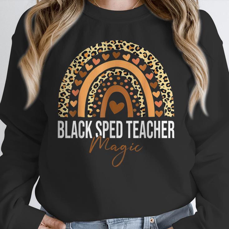 SPED Teacher Teacher Educator Magic Africa Proud Women Crewneck Sweatshirt, funny design SPED Teacher Teacher Educator Magic Africa Proud Women Crewneck Sweatshirt, funny design