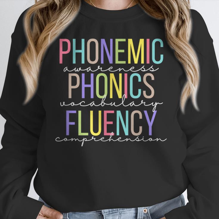 Spring Easter Reading Teacher Science Of Reading Women Crewneck Sweatshirt, Easter Teacher Gifts, Science Teacher Gifts, funny design Spring Easter Reading Teacher Science Of Reading Women Crewneck Sweatshirt, Easter Teacher Gifts, Science Teacher Gifts, funny design
