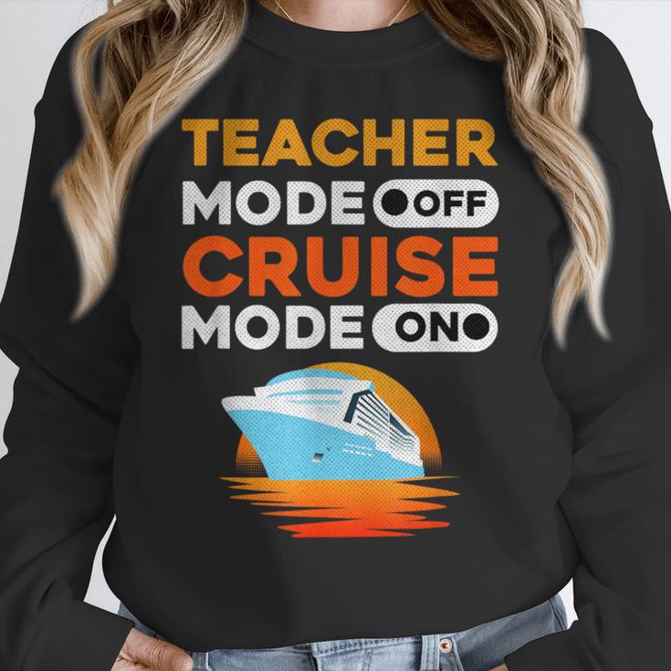 Teacher Cruise Shirt Cruise Mode Men Women Women Crewneck Sweatshirt, funny design Teacher Cruise Shirt Cruise Mode Men Women Women Crewneck Sweatshirt, funny design
