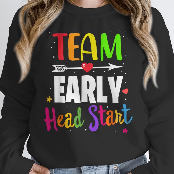Teacher Early Childhood Education Preschool Head Start Crew Women Crewneck Sweatshirt, funny design Teacher Early Childhood Education Preschool Head Start Crew Women Crewneck Sweatshirt, funny design