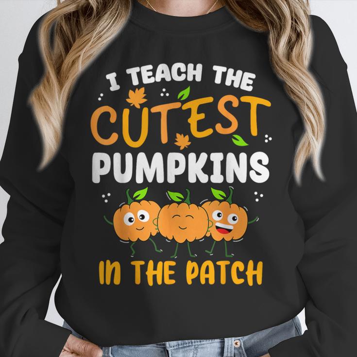 Teacher Halloween Pre-K Teacher Kindergarten Cutest Pumpkins Men Women Kids Women Crewneck Sweatshirt, funny design Teacher Halloween Pre-K Teacher Kindergarten Cutest Pumpkins Men Women Kids Women Crewneck Sweatshirt, funny design