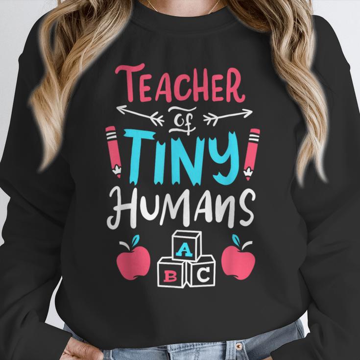 Teacher Preschool Pre K Kindergarten Women Crewneck Sweatshirt, funny design Teacher Preschool Pre K Kindergarten Women Crewneck Sweatshirt, funny design