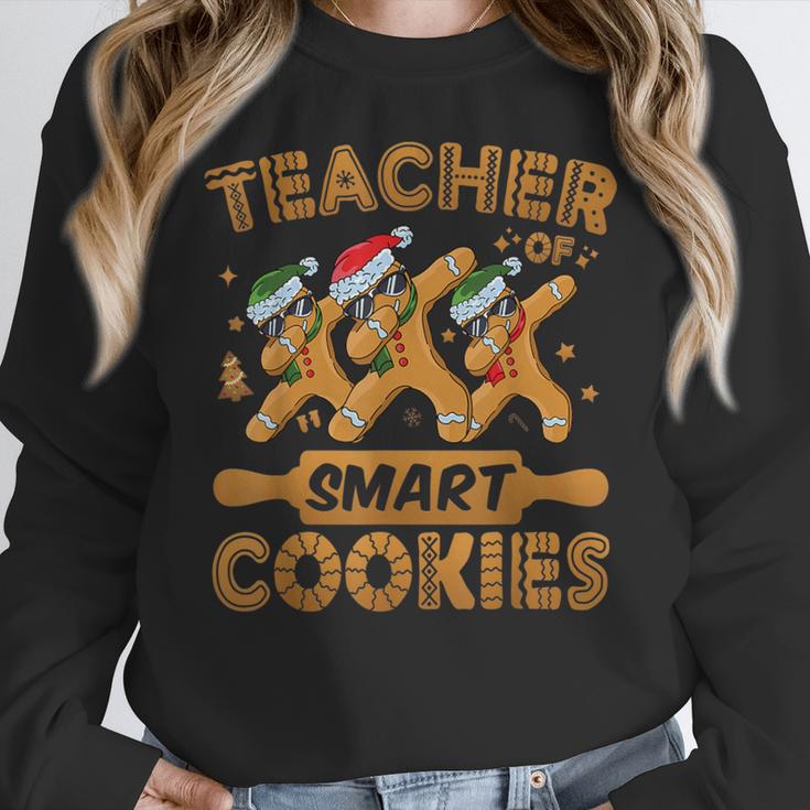 Teacher Of Smart Cookies Gingerbread Christmas Teacher Women Crewneck Sweatshirt, funny design Teacher Of Smart Cookies Gingerbread Christmas Teacher Women Crewneck Sweatshirt, funny design