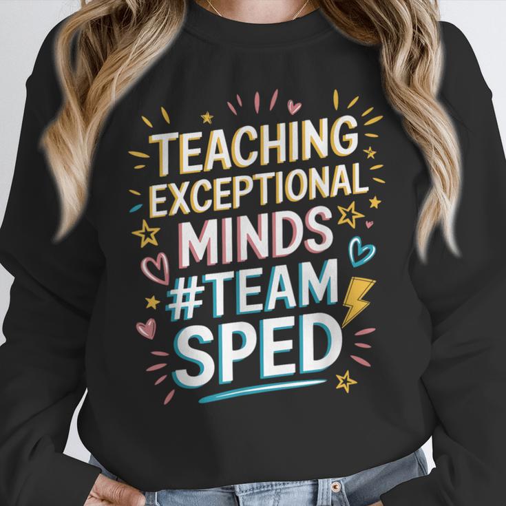 Team Sped Sped Teacher Special Education Teacher Team Women Crewneck Sweatshirt, funny design Team Sped Sped Teacher Special Education Teacher Team Women Crewneck Sweatshirt, funny design