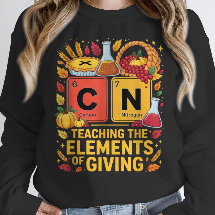 Thanksgiving 67 Meme Science Teacher Periodic Table Women Women Crewneck Sweatshirt, Science Teacher Gifts, funny design