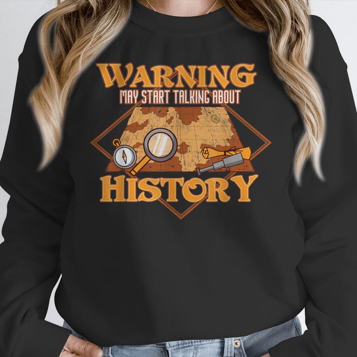 Historian History Teacher Student Men Women Kids Women Crewneck Sweatshirt, History Teacher Gifts, funny design